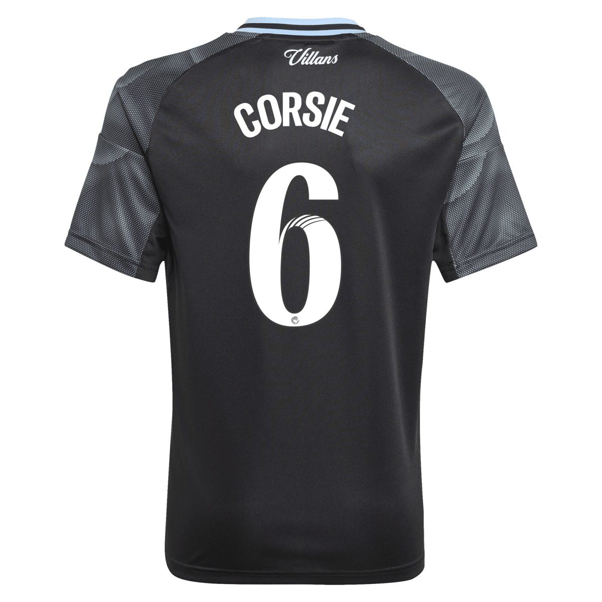 aston villa adidas wsl away shirt 2025-26 – kids with corsie 6 printing Collection - Official Aston Villa Kits