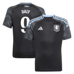 aston villa adidas wsl away shirt 2025-26 – kids with daly 9 printing Collection - Official Aston Villa Kits