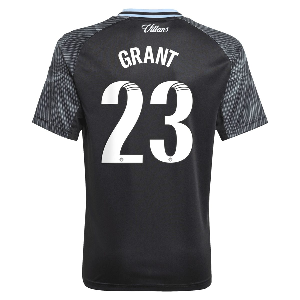 aston villa adidas wsl away shirt 2025-26 – kids with grant 23 printing Collection - Official Aston Villa Kits