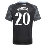 aston villa adidas wsl away shirt 2025-26 – kids with hanson 20 printing Collection - Official Aston Villa Kits