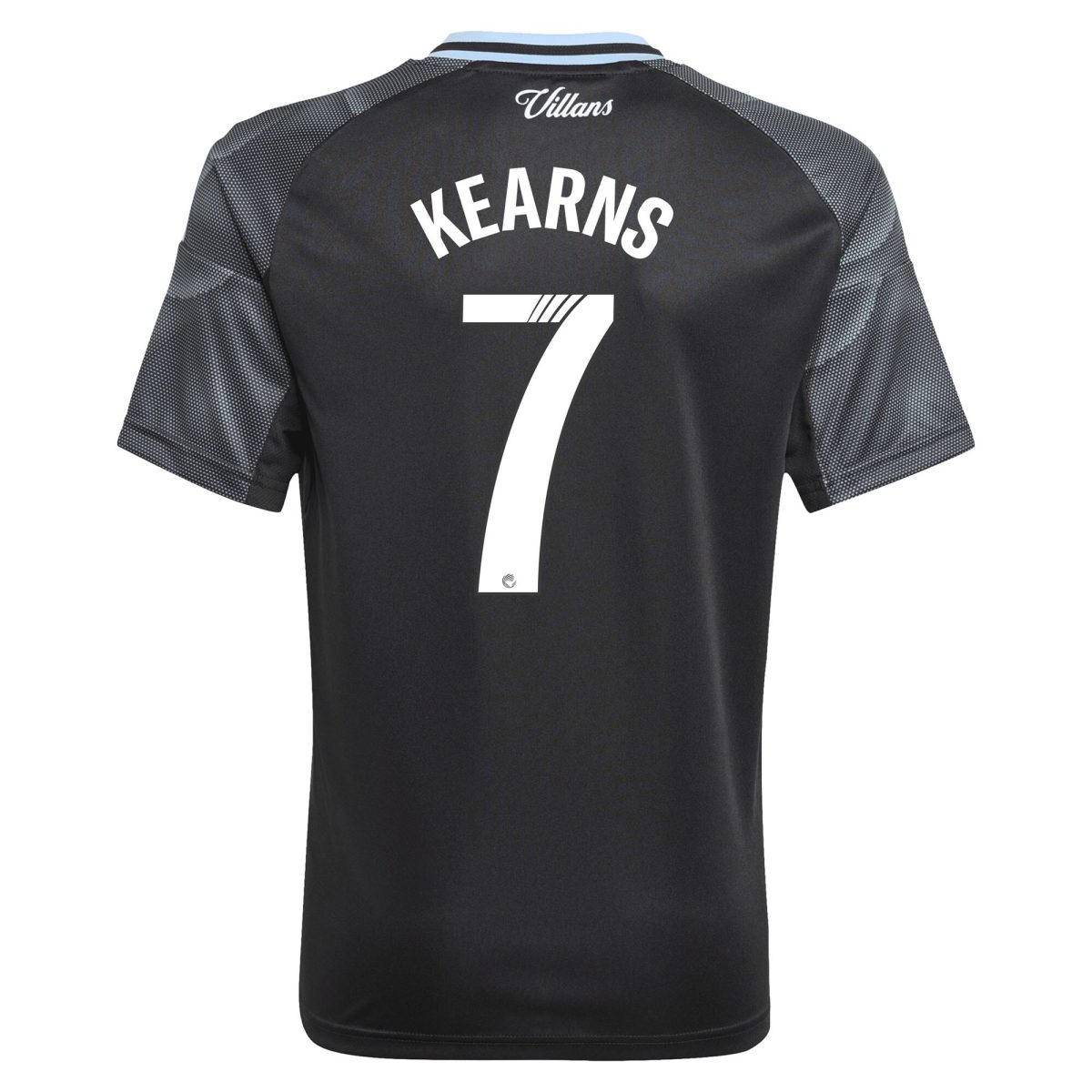 aston villa adidas wsl away shirt 2025-26 – kids with kearns 7 printing Collection - Official Aston Villa Kits
