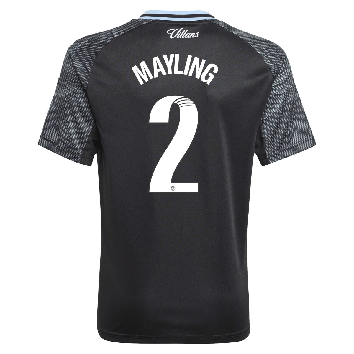 aston villa adidas wsl away shirt 2025-26 – kids with mayling 2 printing Collection - Official Aston Villa Kits