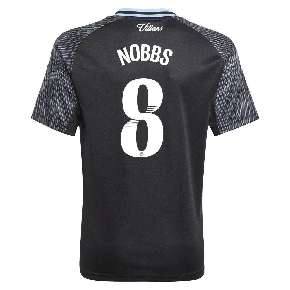 aston villa adidas wsl away shirt 2025-26 – kids with nobbs 8 printing Collection - Official Aston Villa Kits