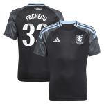 aston villa adidas wsl away shirt 2025-26 – kids with pacheco 33 printing Collection - Official Aston Villa Kits