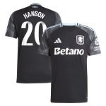 aston villa adidas wsl away shirt 2025-26 with hanson 20 printing Collection - Official Aston Villa Kits