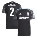 aston villa adidas wsl away shirt 2025-26 with mayling 2 printing Collection - Official Aston Villa Kits