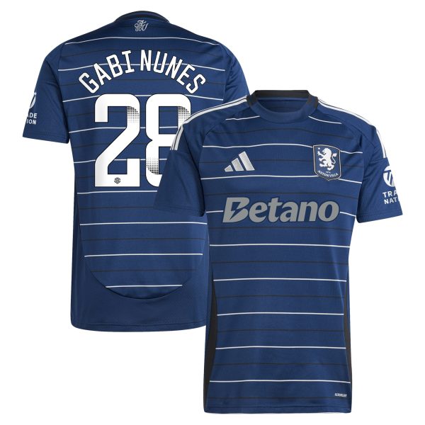 aston villa adidas wsl third shirt 2024-25 with gabi nunes 28 printing Collection - Official Aston Villa Kits