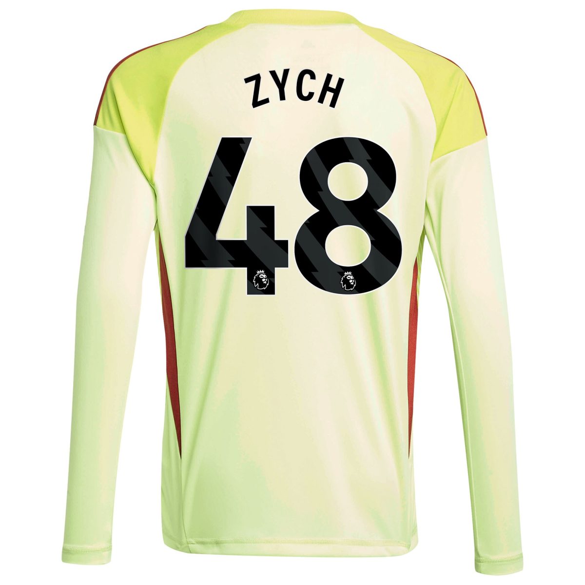 aston villa away goalkeeper shirt 2025-26 – kids with zych 48 printing Collection - Official Aston Villa Kits