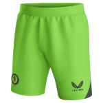 aston villa castore away goalkeeper shorts 2023-24 – kids – 13385917 with custom printing Collection - Official Aston Villa Kits