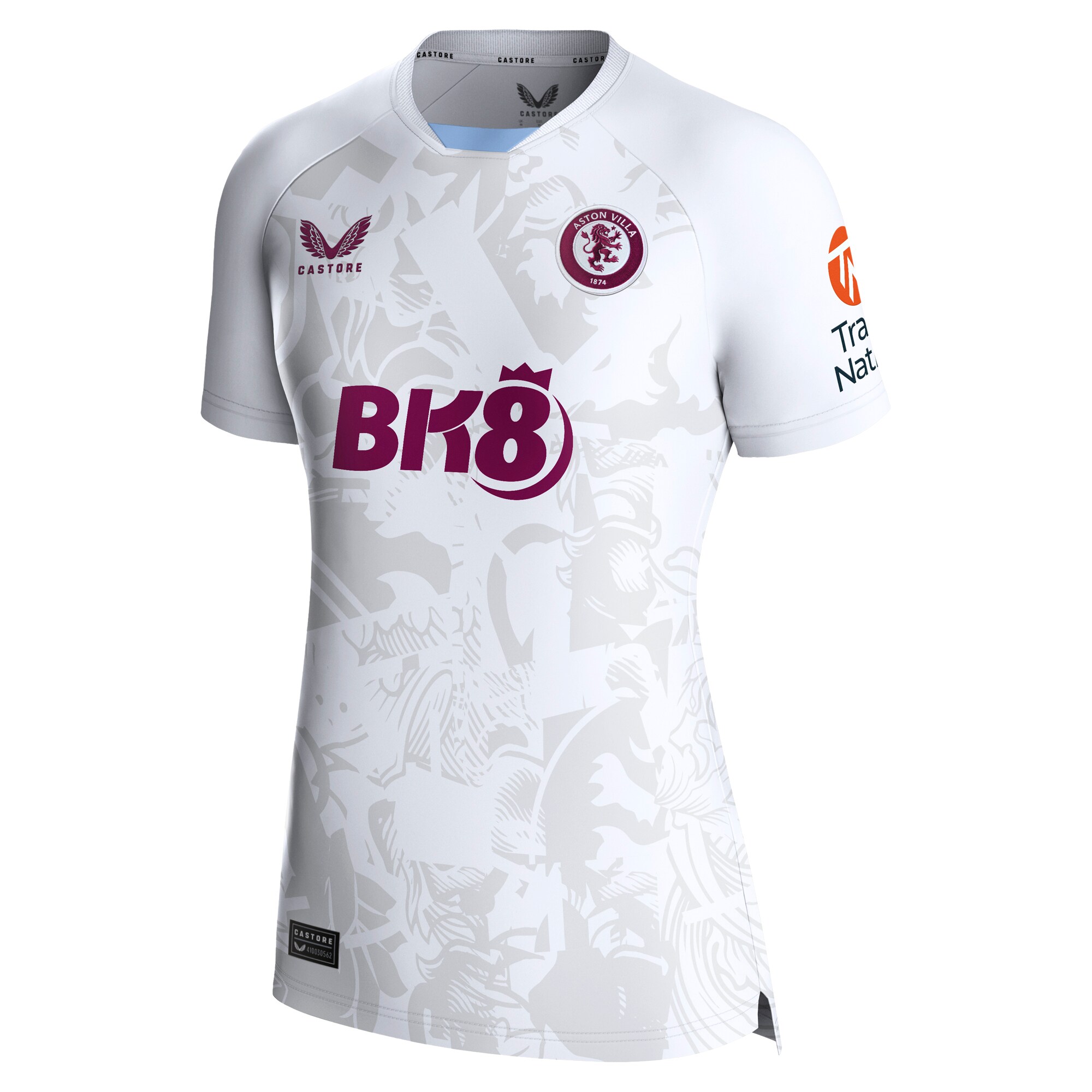 aston villa castore away shirt 2023-24 – womens with custom printing Collection - Official Aston Villa Kits
