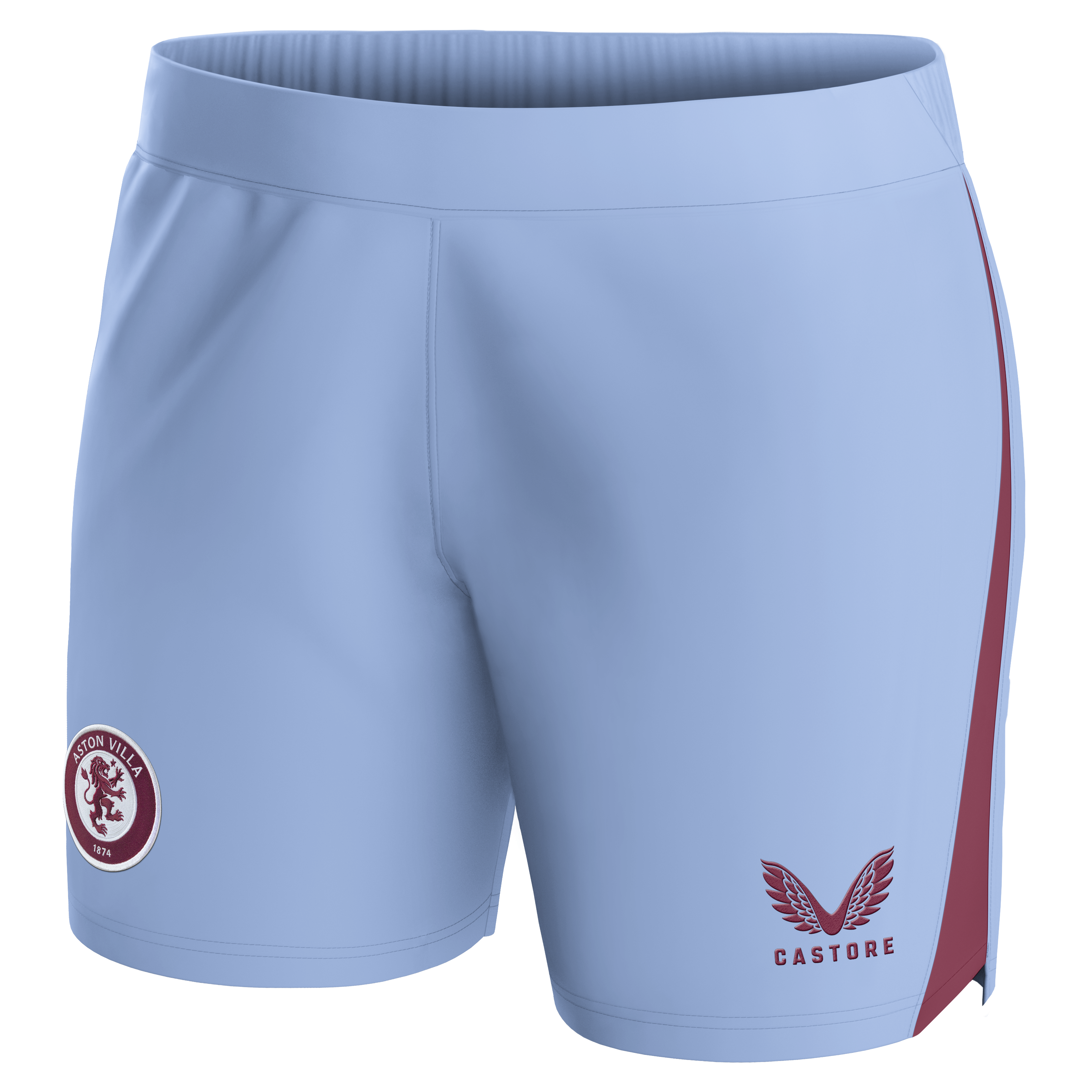 aston villa castore away shorts 2023-24 – womens with custom printing Collection - Official Aston Villa Kits