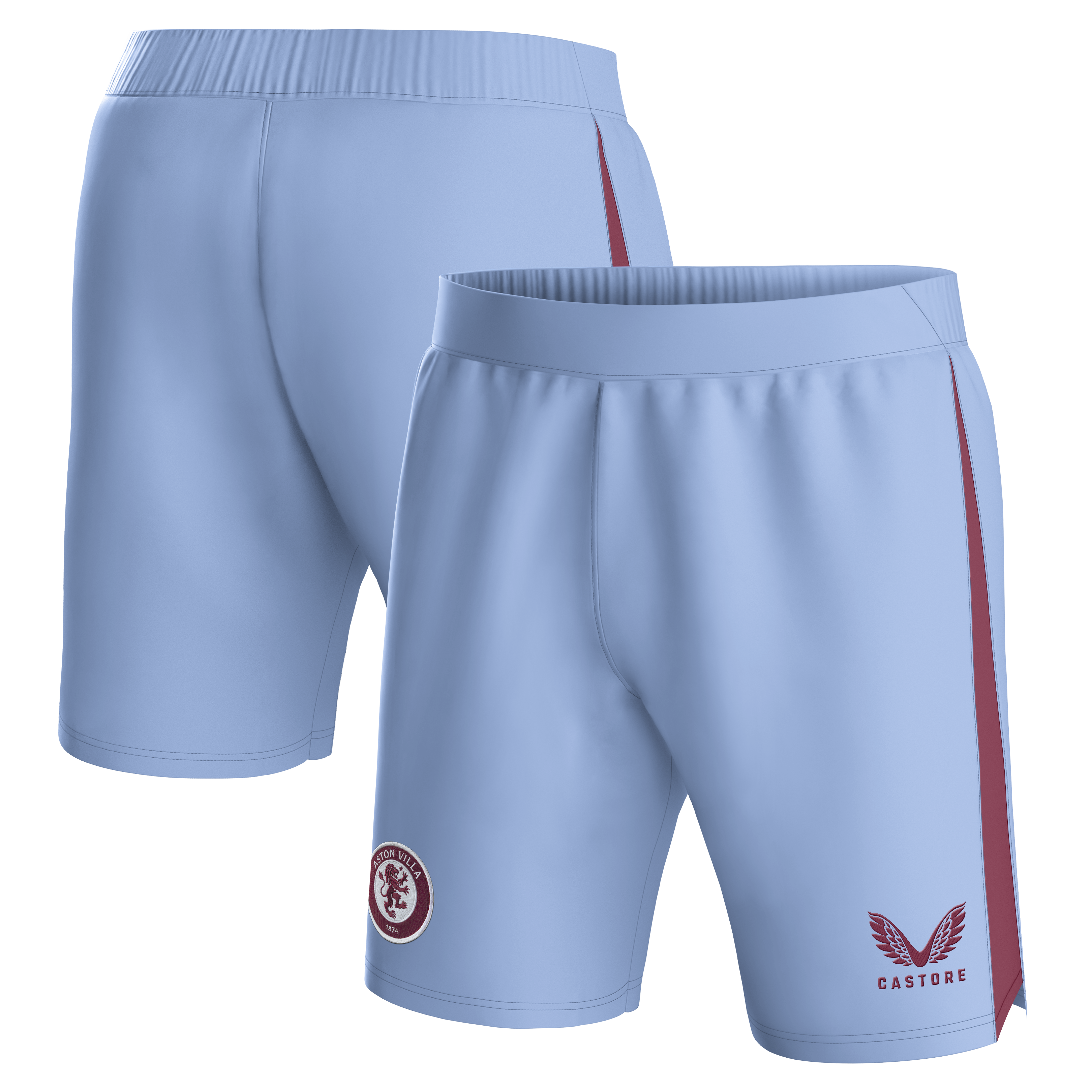 aston villa castore away shorts 2023-24 Collection - Official Aston Villa Kits