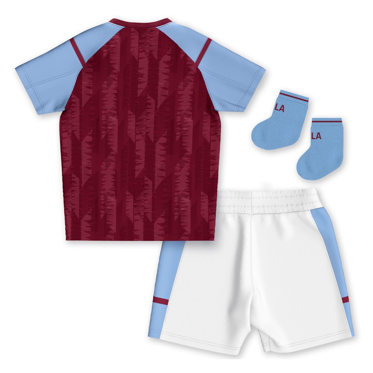 aston villa castore home baby kit 2023-24 with custom printing Collection - Official Aston Villa Kits
