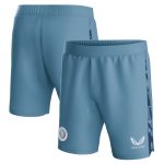 aston villa castore third shorts 2023-24 – kids with custom printing Collection - Official Aston Villa Kits