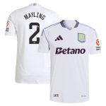aston villa wsl adidas away authentic shirt 2024-25 with mayling 2 printing Collection - Official Aston Villa Kits