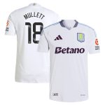 aston villa wsl adidas away authentic shirt 2024-25 with mullett 18 printing Collection - Official Aston Villa Kits
