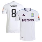 aston villa wsl adidas away authentic shirt 2024-25 with nobbs 8 printing Collection - Official Aston Villa Kits