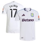 aston villa wsl adidas away authentic shirt 2024-25 with salmon 17 printing Collection - Official Aston Villa Kits