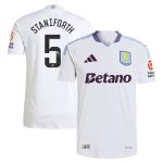 aston villa wsl adidas away authentic shirt 2024-25 with staniforth 5 printing Collection - Official Aston Villa Kits