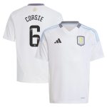 aston villa wsl adidas away shirt 2024-25 – kids with corsie 6 printing Collection - Official Aston Villa Kits