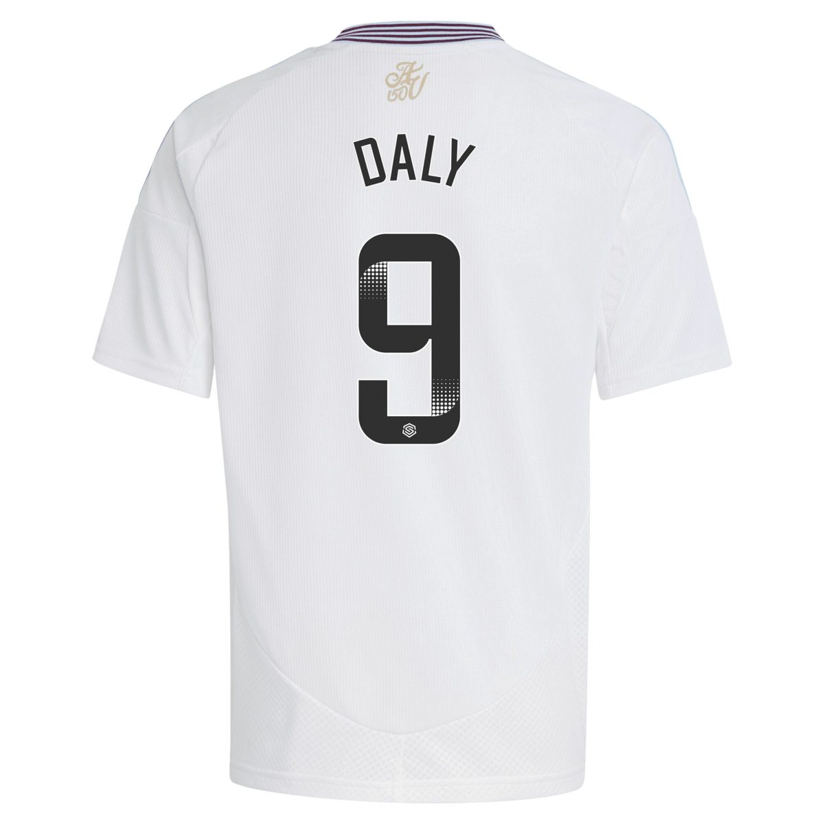 aston villa wsl adidas away shirt 2024-25 – kids with daly 9 printing Collection - Official Aston Villa Kits