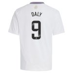 aston villa wsl adidas away shirt 2024-25 – kids with daly 9 printing Collection - Official Aston Villa Kits