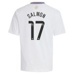aston villa wsl adidas away shirt 2024-25 – kids with salmon 17 printing Collection - Official Aston Villa Kits