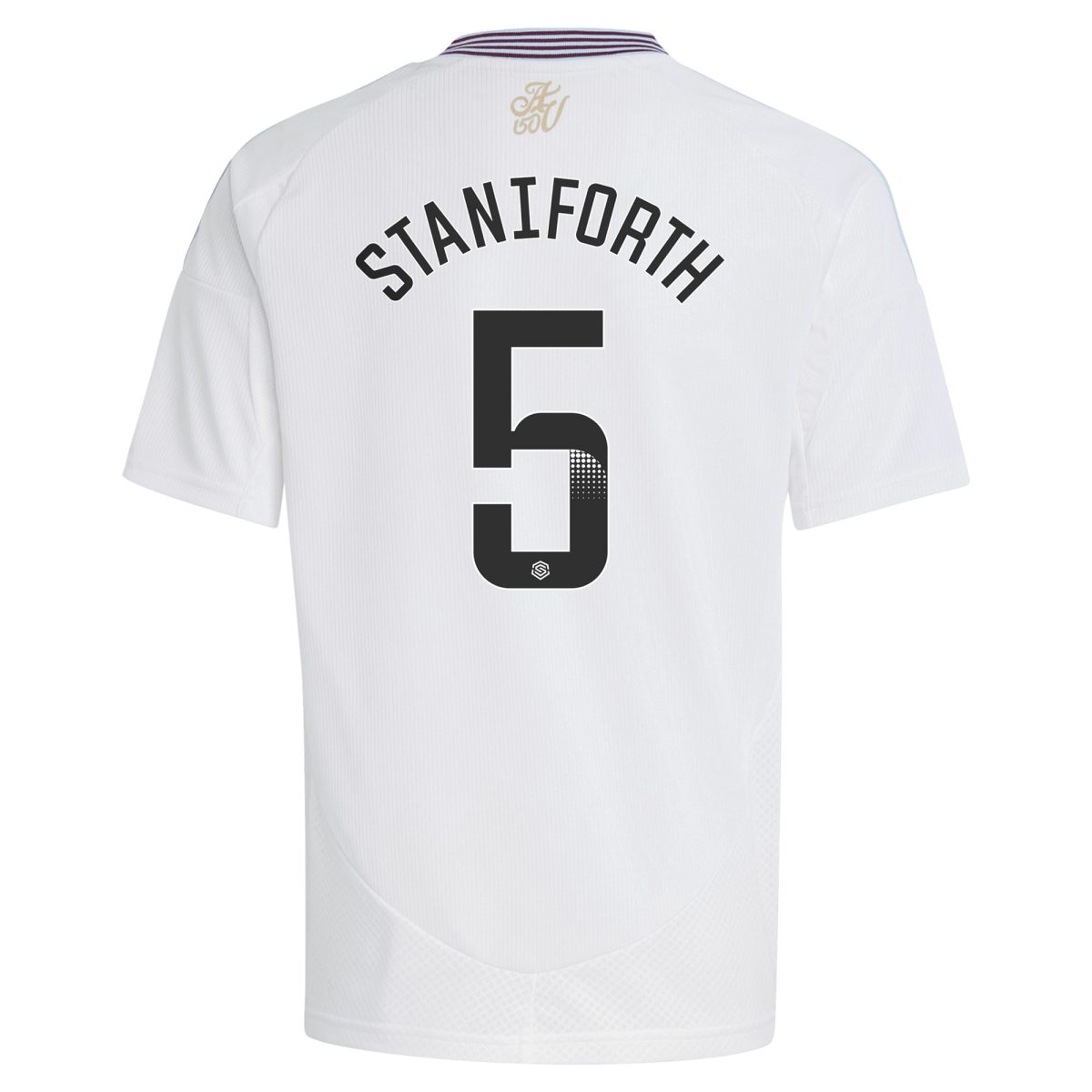 aston villa wsl adidas away shirt 2024-25 – kids with staniforth 5 printing Collection - Official Aston Villa Kits
