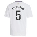 aston villa wsl adidas away shirt 2024-25 – kids with staniforth 5 printing Collection - Official Aston Villa Kits