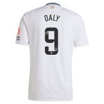 aston villa wsl adidas away shirt 2024-25 with daly 9 printing Collection - Official Aston Villa Kits