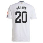 aston villa wsl adidas away shirt 2024-25 with hanson 20 printing Collection - Official Aston Villa Kits