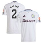 aston villa wsl adidas away shirt 2024-25 with mayling 2 printing Collection - Official Aston Villa Kits