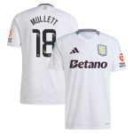 aston villa wsl adidas away shirt 2024-25 with mullett 18 printing Collection - Official Aston Villa Kits