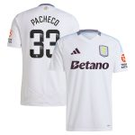 aston villa wsl adidas away shirt 2024-25 with pacheco 33 printing Collection - Official Aston Villa Kits