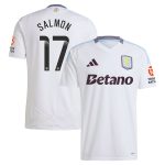 aston villa wsl adidas away shirt 2024-25 with salmon 17 printing Collection - Official Aston Villa Kits