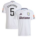 aston villa wsl adidas away shirt 2024-25 with staniforth 5 printing Collection - Official Aston Villa Kits