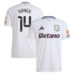 aston villa wsl adidas away shirt 2024-25 with turner 14 printing Collection - Official Aston Villa Kits