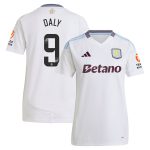 aston villa wsl adidas away shirt 2024-25 – womens with daly 9 printing Collection - Official Aston Villa Kits