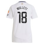 aston villa wsl adidas away shirt 2024-25 – womens with mullett 18 printing Collection - Official Aston Villa Kits