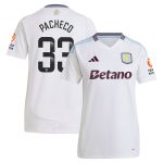 aston villa wsl adidas away shirt 2024-25 – womens with pacheco 33 printing Collection - Official Aston Villa Kits