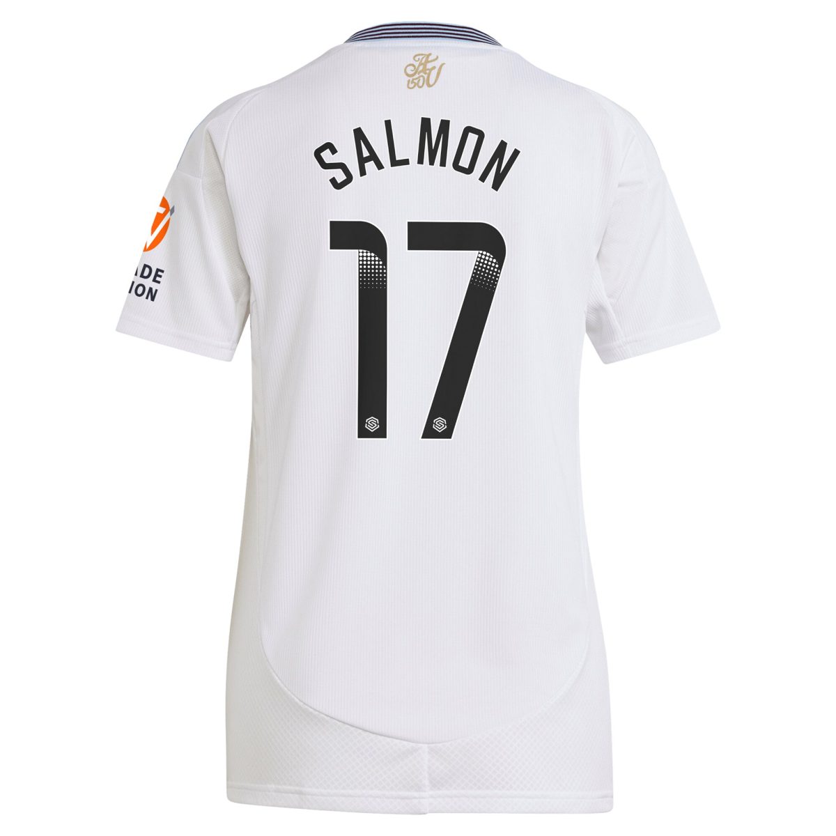 aston villa wsl adidas away shirt 2024-25 – womens with salmon 17 printing Collection - Official Aston Villa Kits