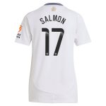 aston villa wsl adidas away shirt 2024-25 – womens with salmon 17 printing Collection - Official Aston Villa Kits