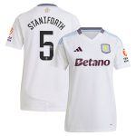 aston villa wsl adidas away shirt 2024-25 – womens with staniforth 5 printing Collection - Official Aston Villa Kits