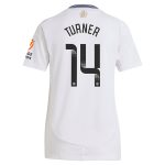 aston villa wsl adidas away shirt 2024-25 – womens with turner 14 printing Collection - Official Aston Villa Kits