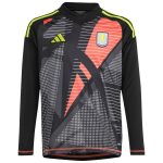 aston villa wsl adidas goalkeeper shirt 2024-25 – long sleeve – kids with talbert 26 printing Collection - Official Aston Villa Kits