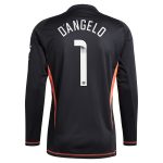 aston villa wsl adidas goalkeeper shirt 2024-25 – long sleeve with dangelo 1 printing 202712202 Collection - Official Aston Villa Kits