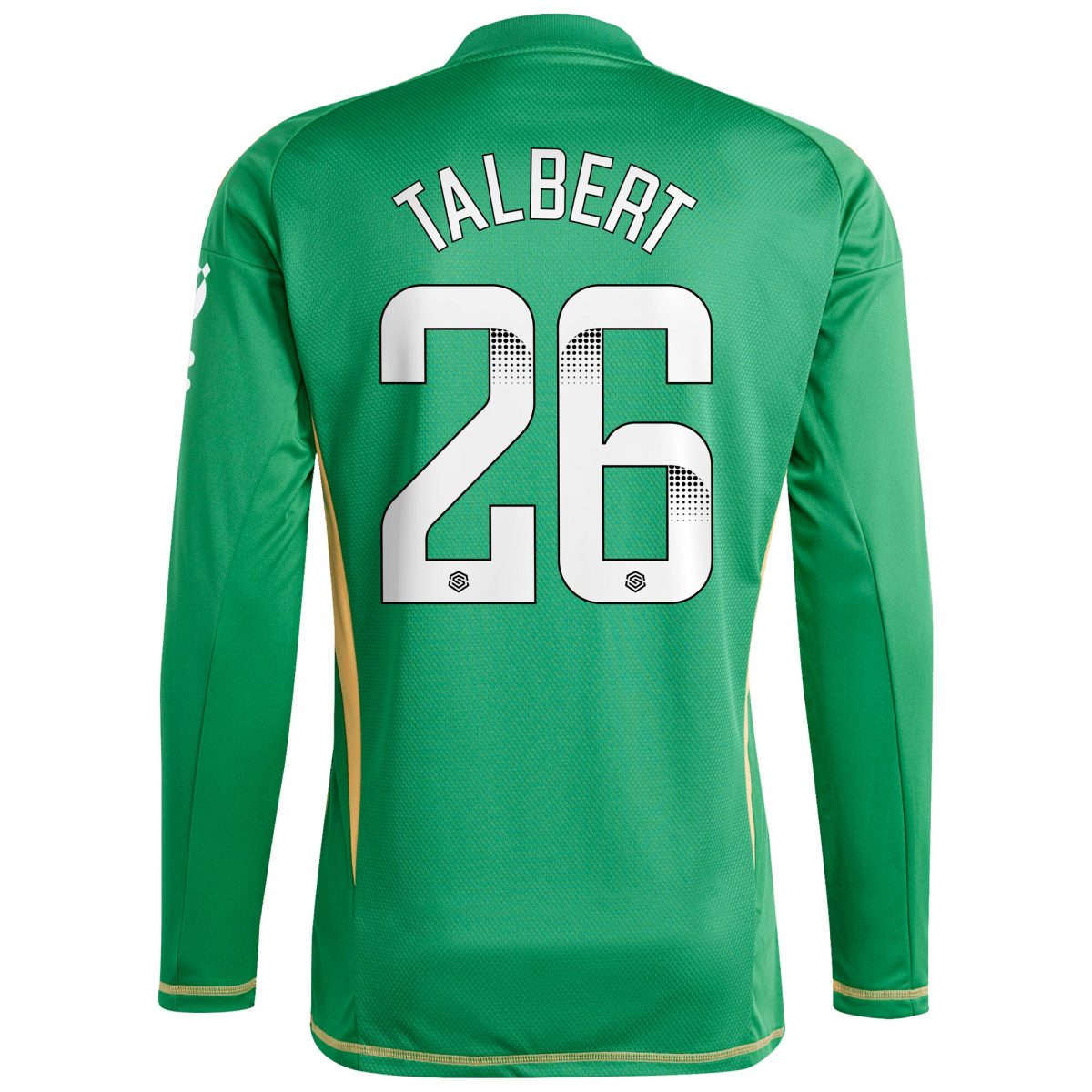 aston villa wsl adidas goalkeeper shirt 2024-25 – long sleeve with talbert 26 printing 202849399 Collection - Official Aston Villa Kits