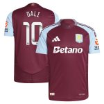 aston villa wsl adidas home authentic shirt 2024-25 with dali 10 printing Collection - Official Aston Villa Kits