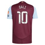 aston villa wsl adidas home authentic shirt 2024-25 with dali 10 printing Collection - Official Aston Villa Kits