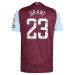 aston villa wsl adidas home authentic shirt 2024-25 with grant 23 printing Collection - Official Aston Villa Kits